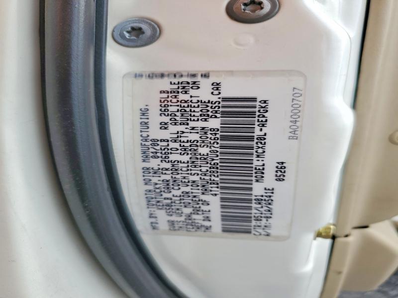 2000 Toyota Avalon xls