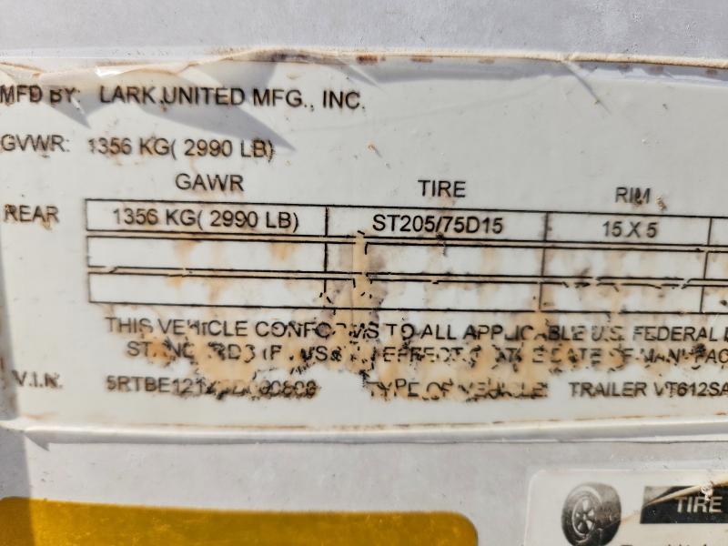 2006 Lark United Enclosed Cargo Trailer