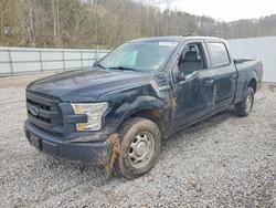 Salvage cars for sale from Copart Hurricane, WV: 2016 Ford F150 Supercrew