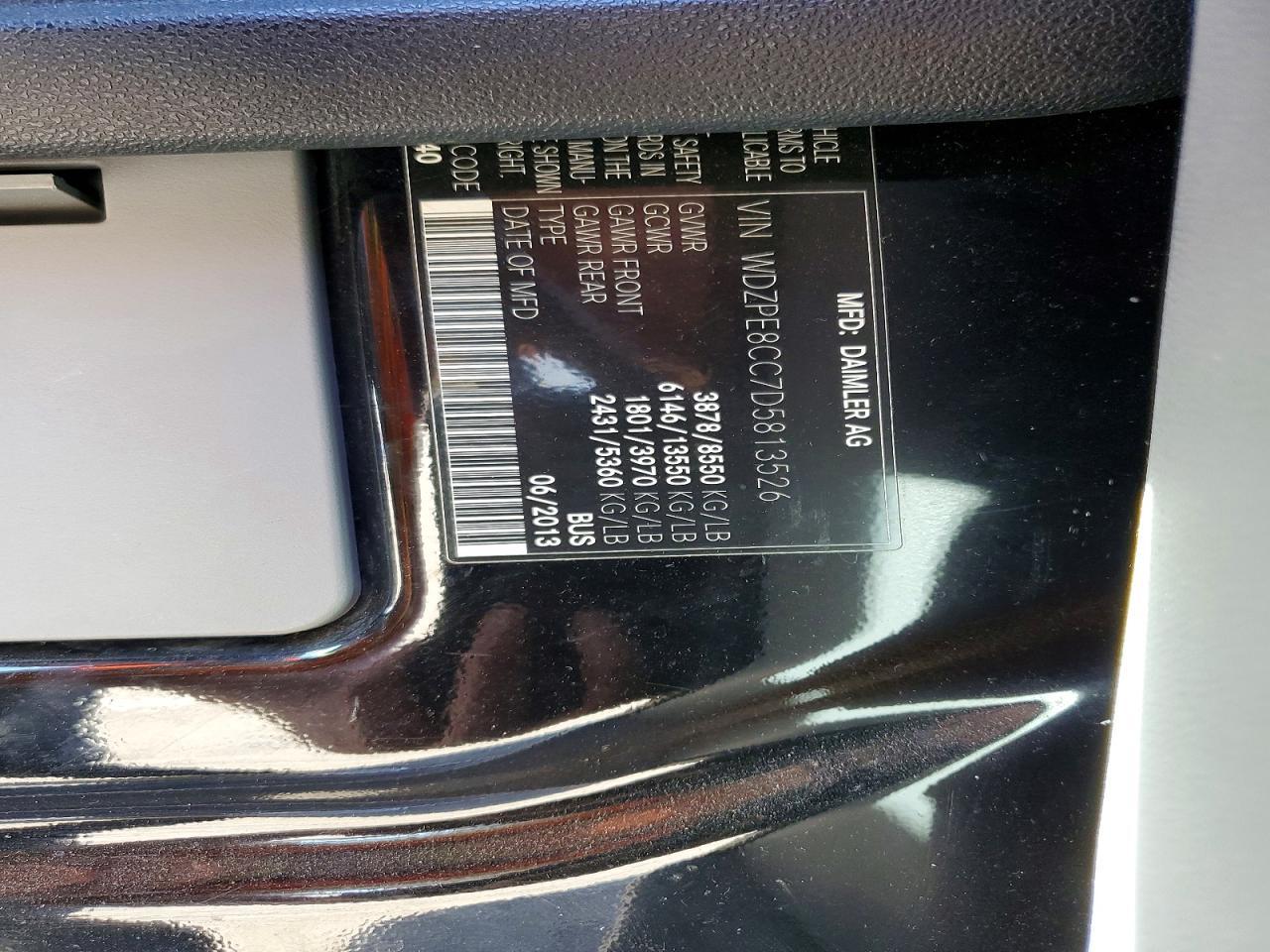 2013 Mercedes-Benz Sprinter 2500