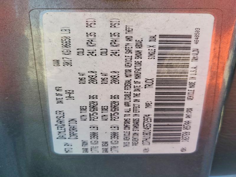 2004 Dodge RAM 1500 ST