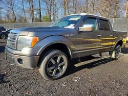 Salvage cars for sale from Copart Waldorf, MD: 2010 Ford F150 Supercrew