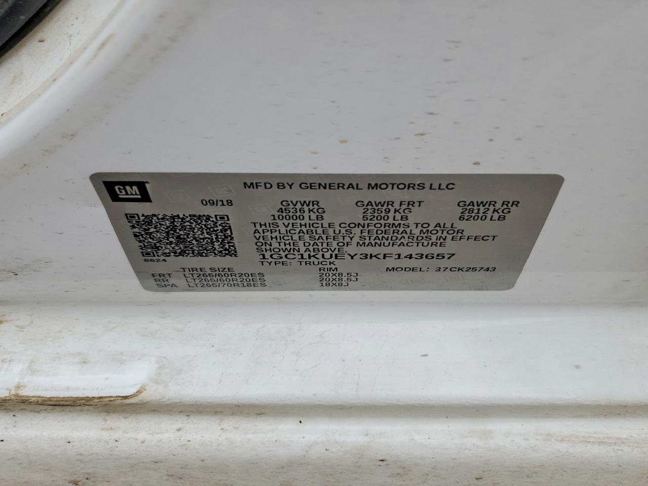 2019 Chevrolet Silverado K2500 High Country