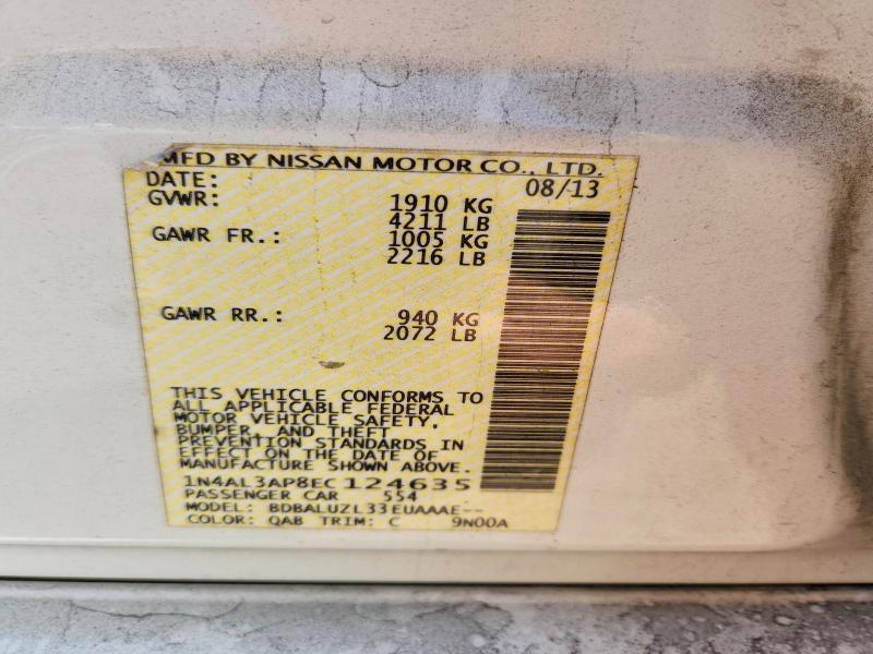 2014 Nissan Altima 2.5 sv
