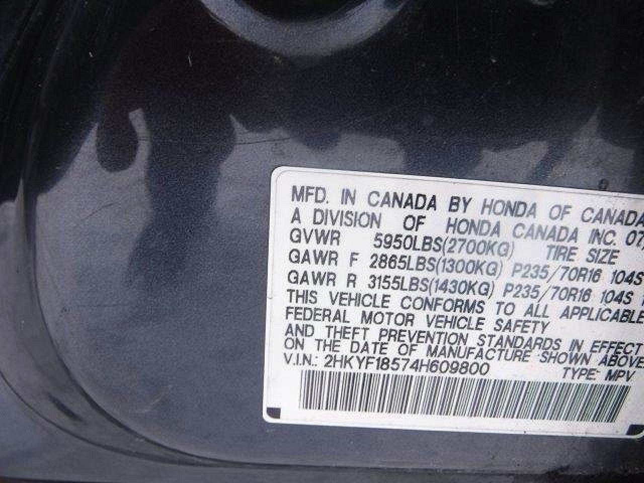 2004 Honda Pilot exl