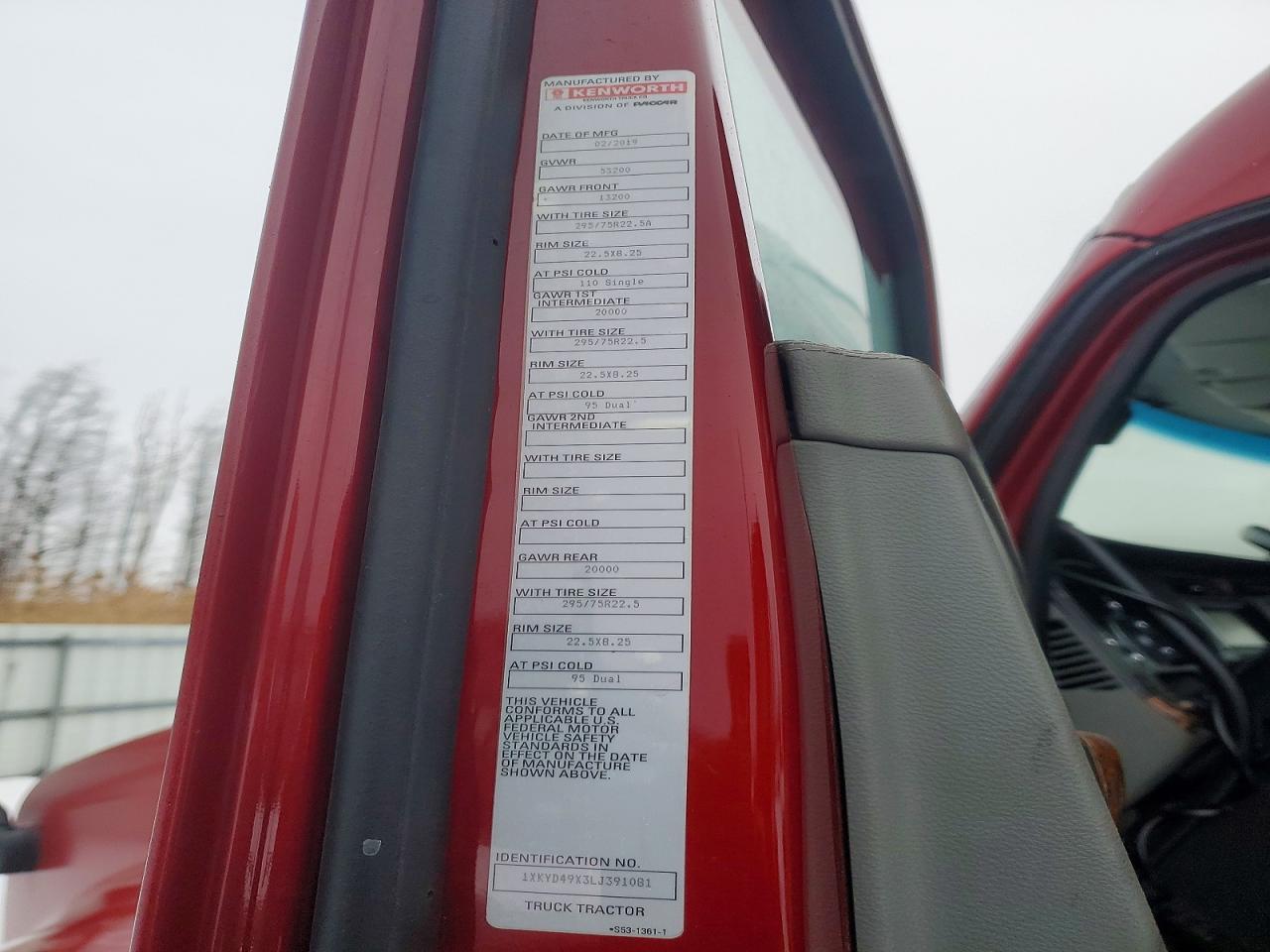 2020 Kenworth T680 Semi Truck