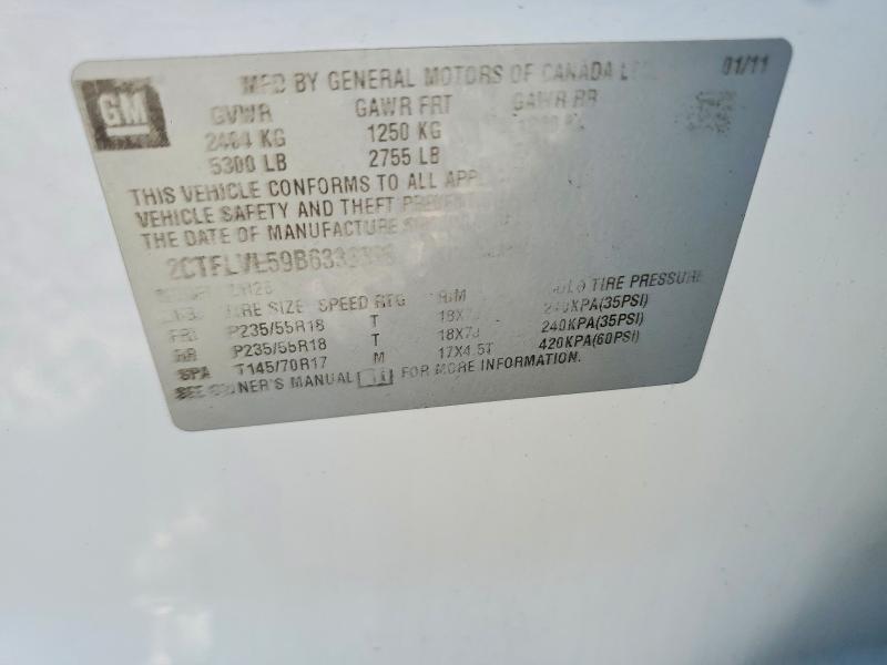 2011 GMC Terrain slt