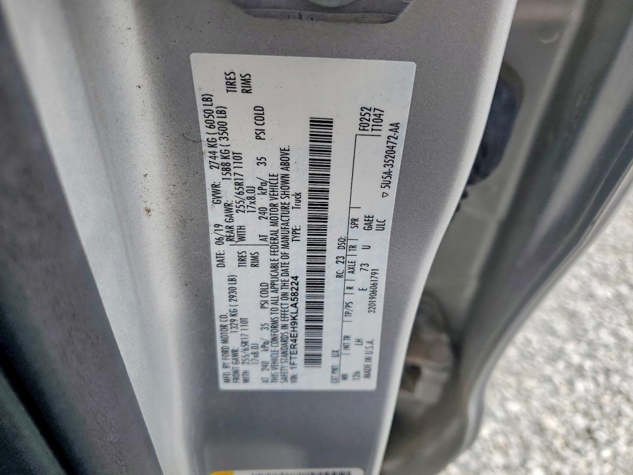 2019 Ford Ranger XL
