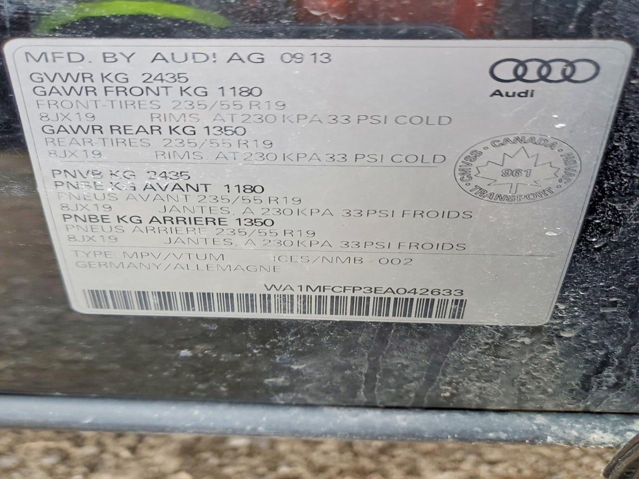 2014 Audi Q5 Progressiv