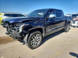 Salvage cars for sale from Copart Wilmer, TX: 2024 Toyota Tundra 1794 Edition HV