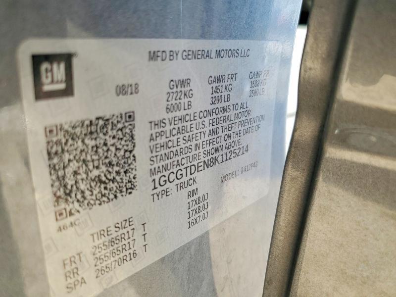 2019 Chev Colorado Z71