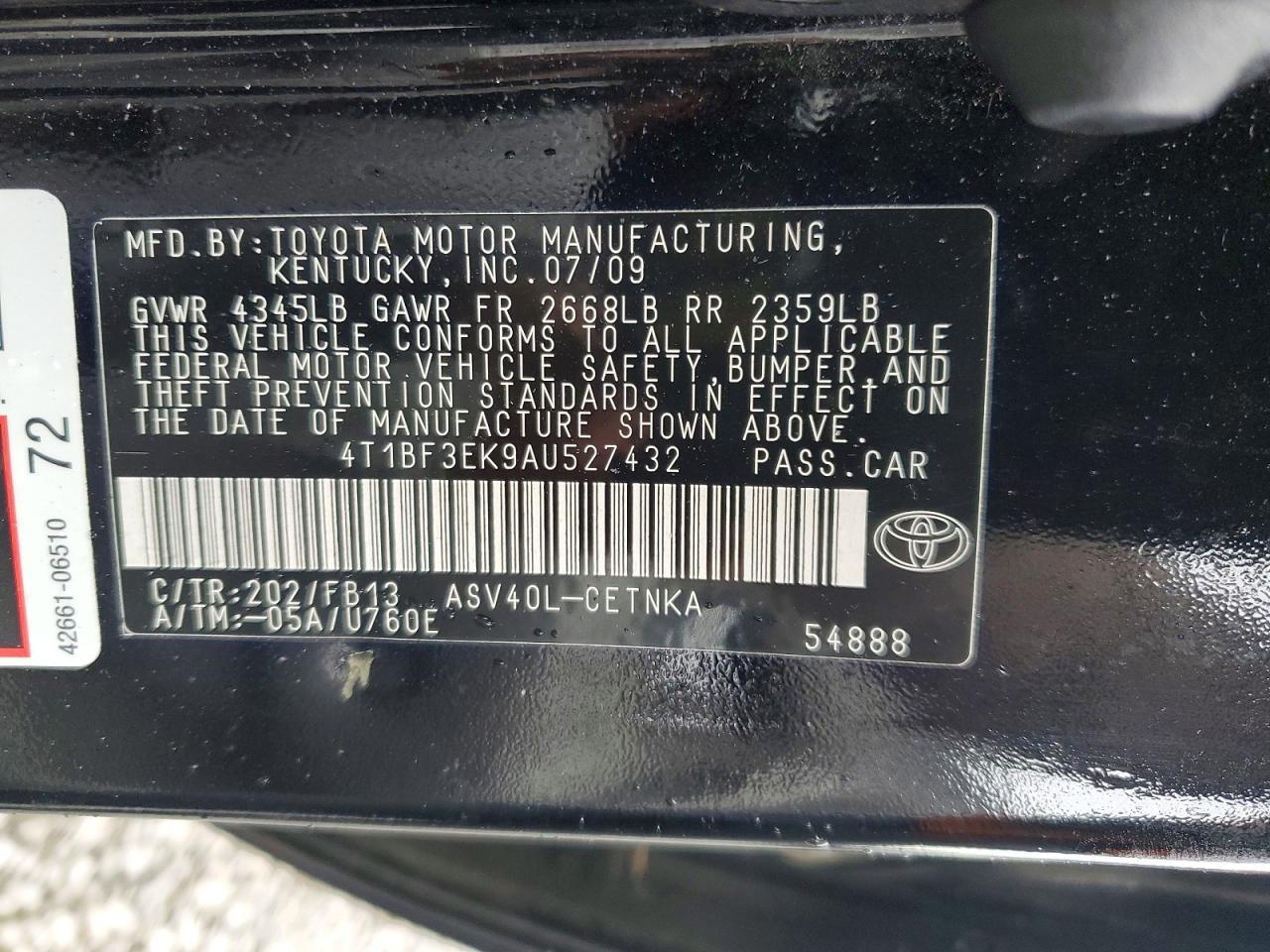 2010 Toyt Camry