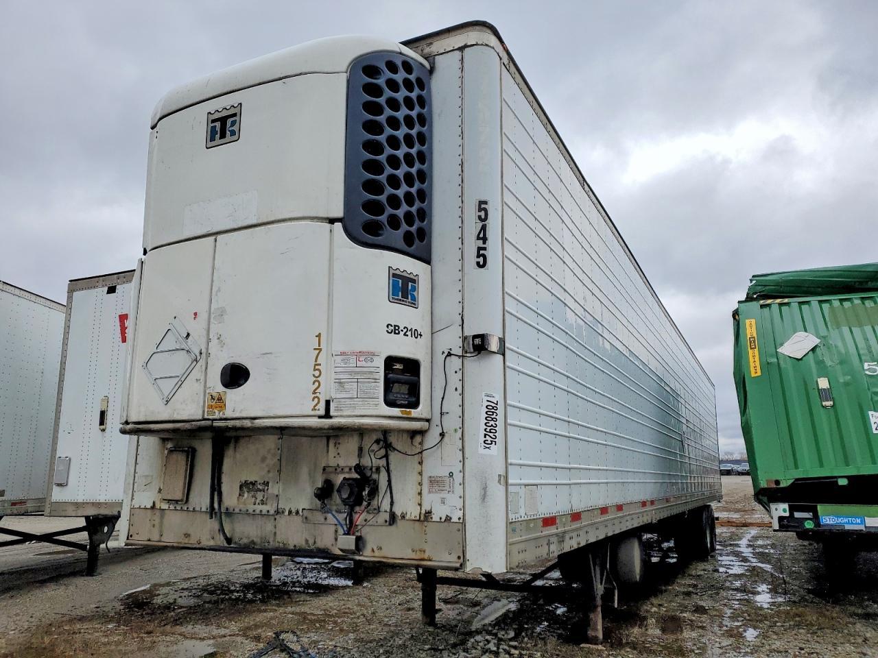 2010 Wabash SH Rfalhsa Refrigerated Van Trailer