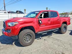 Salvage trucks for sale at Colton, CA auction: 2021 Toyota Tacoma TRD Sport
