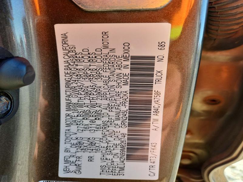 2009 Toyota Tacoma V6