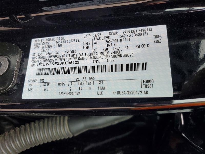 2025 Ford F150 XLT