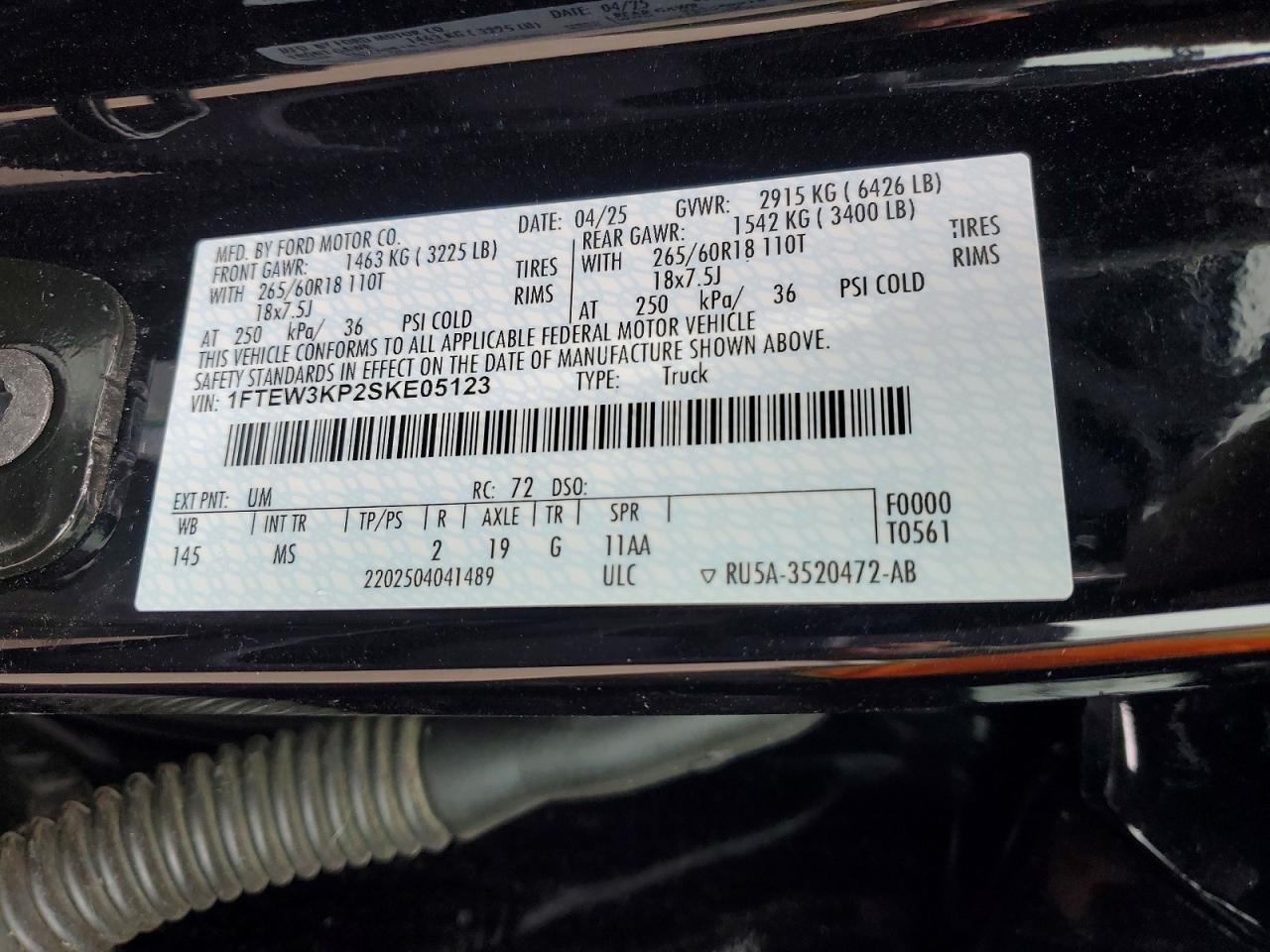 2025 Ford F150 XLT