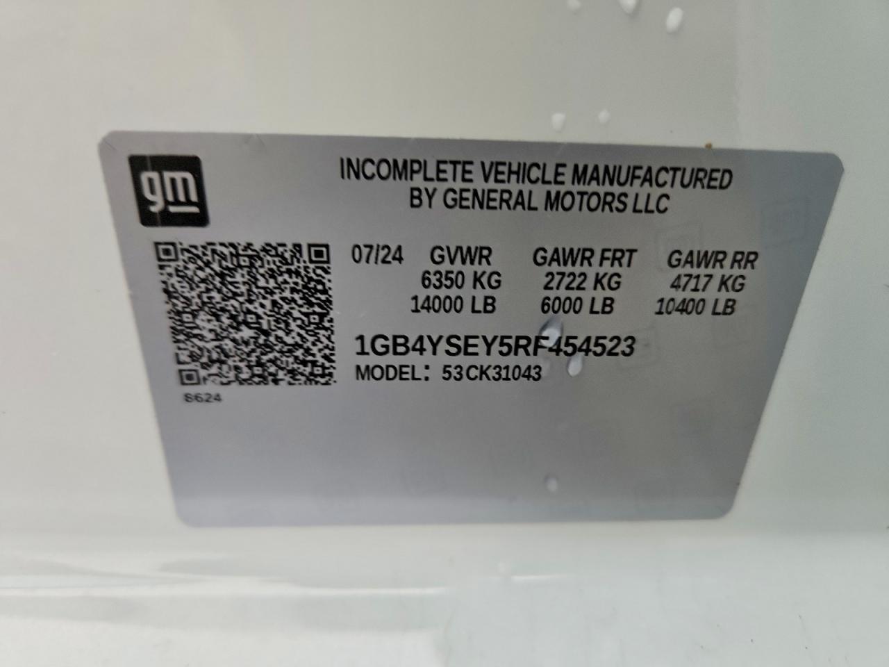 2024 Chevrolet Silverado K3500