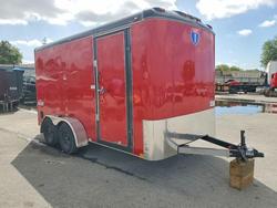 Salvage trucks for sale at Orlando, FL auction: 2026 Interstate West Corporati 2026 Interstate ILRD714TA2 Enclosed Cargo Trailer