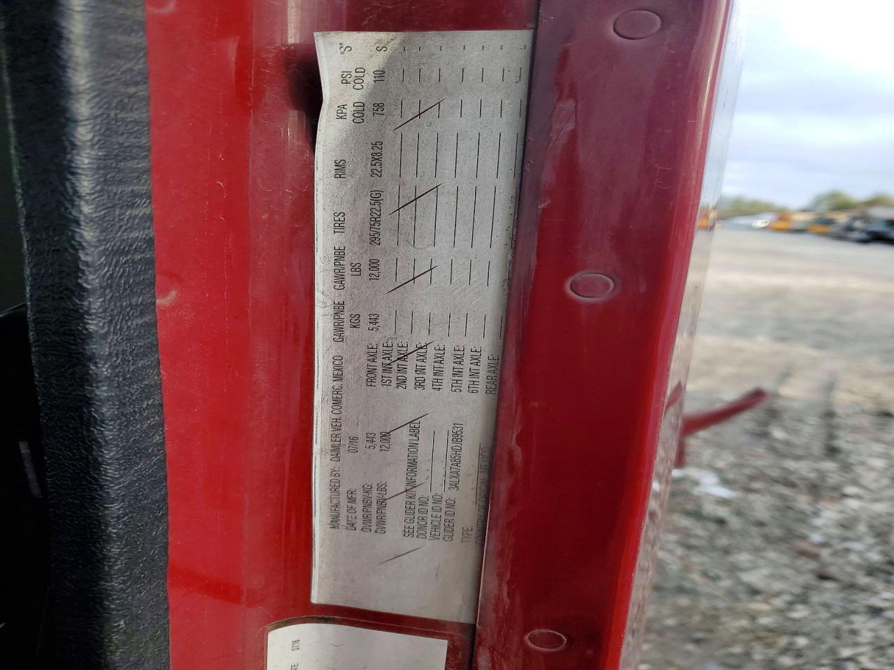 2017 Freightliner Convention Columbia