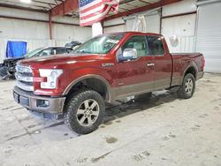Ford salvage cars for sale: 2015 Ford F150 Super cab