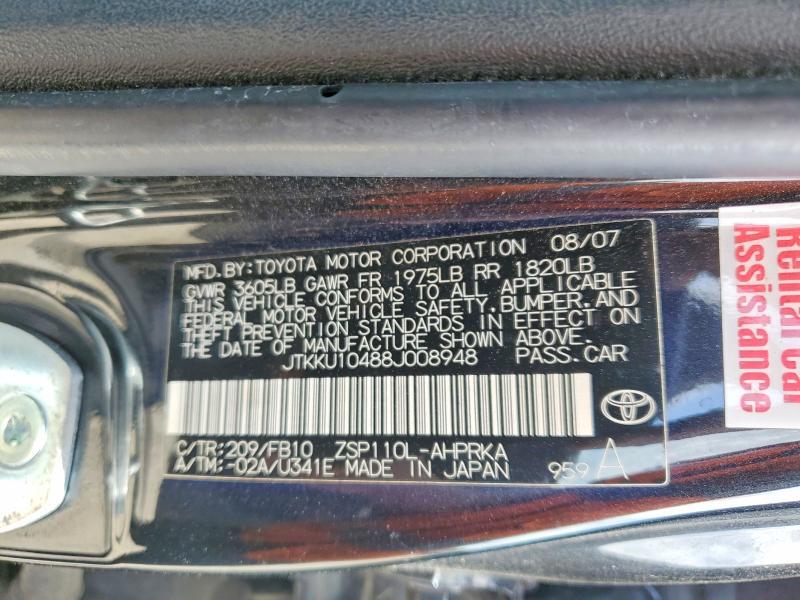 2008 Scion Xd Base