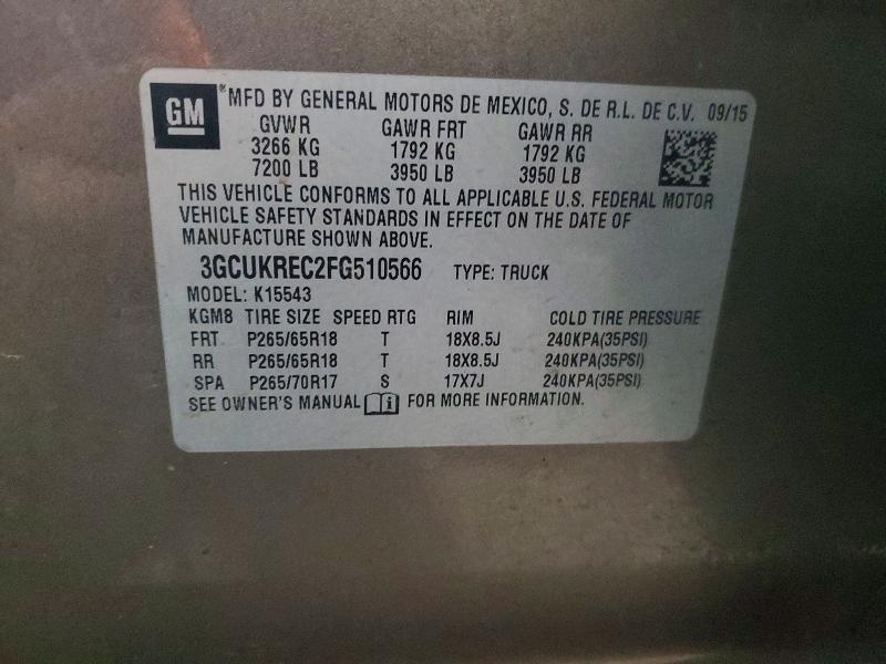 2015 Chevrolet Silverado K1500 LT