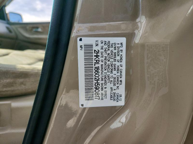2002 Honda Odyssey ex
