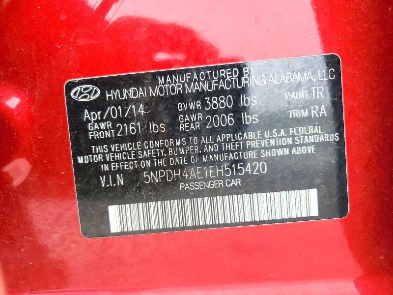 2014 Hyundai Elantra se