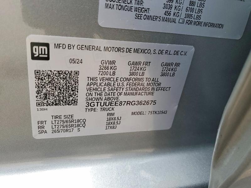 2024 GMC Sierra K1500 AT4