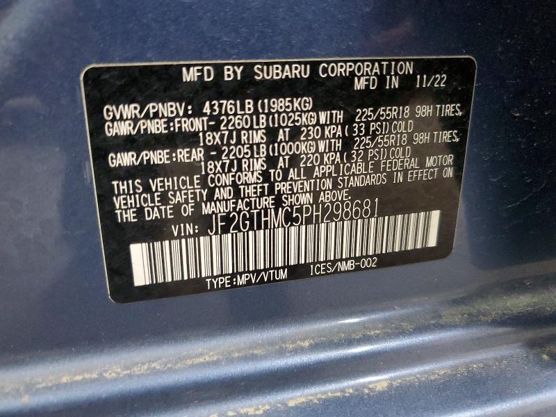 2023 Subaru Crosstrek Limited