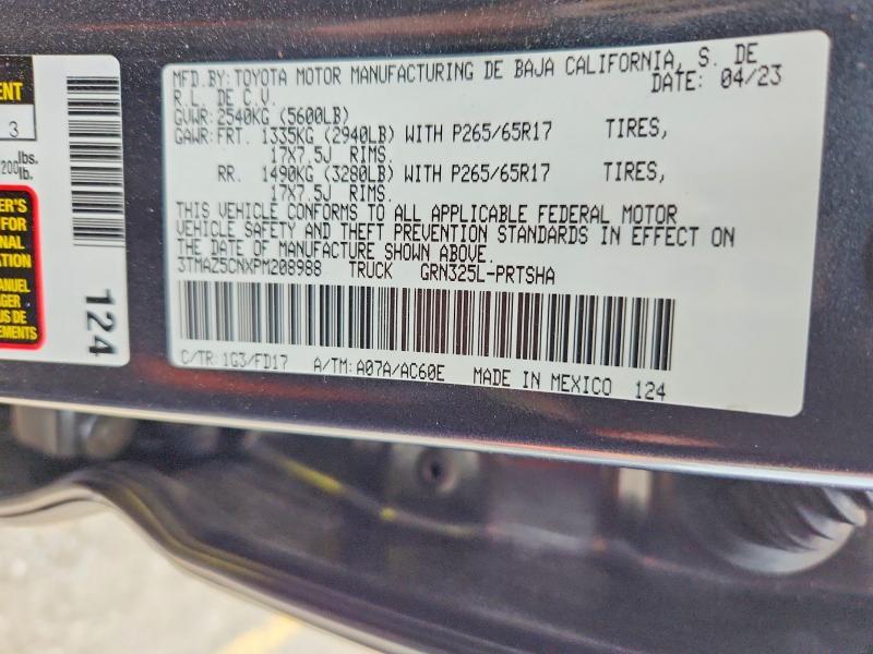 2023 Toyota Tacoma TRD Sport