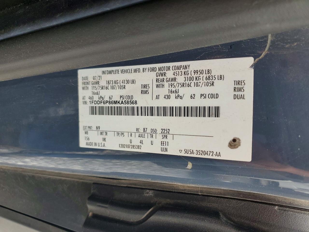 2021 Ford Transit T-350 HD