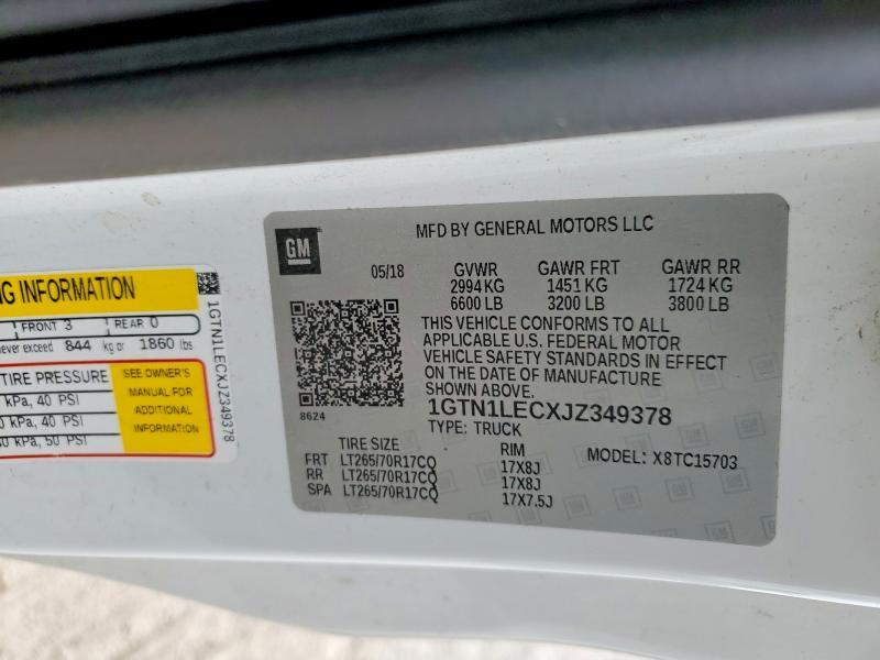 2018 GMC Sierra C1500