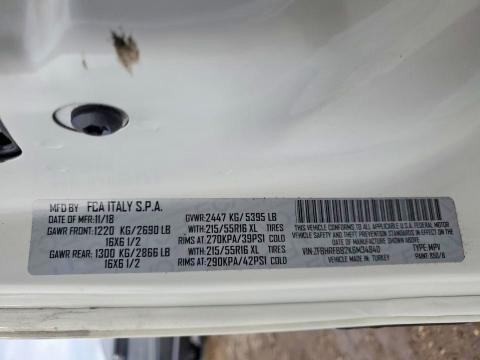 2019 Dodge RAM Promaster City SLT Utility / Service Van