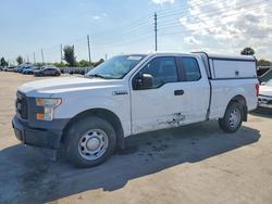Salvage trucks for sale at Miami, FL auction: 2017 Ford F-150