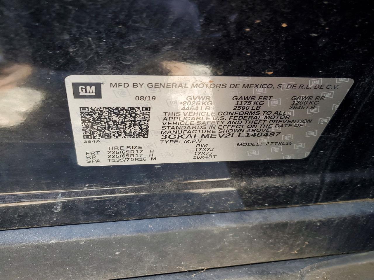 2020 GMC Terrain sle