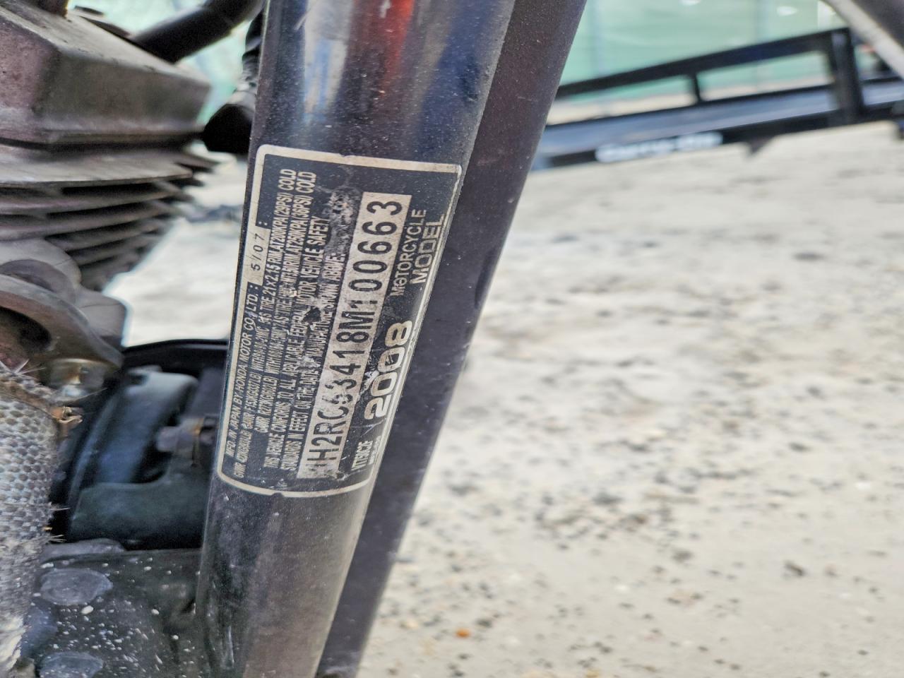 2008 Honda VT750 C2F