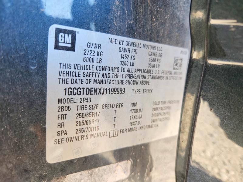 2018 Chevrolet Colorado Z71