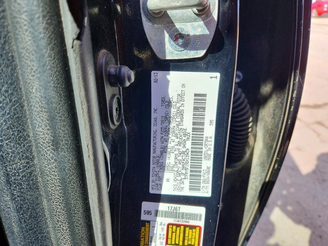 2013 Toyota Tundra Grade