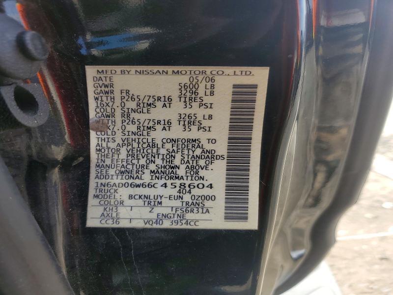 2006 Nissan Frontier se
