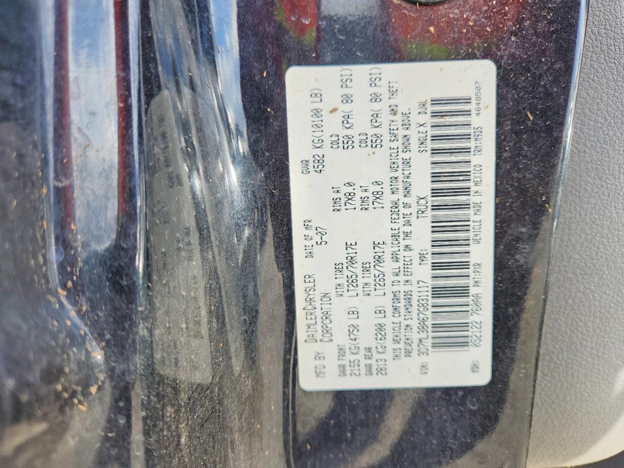 2007 Dodge RAM 3500 ST