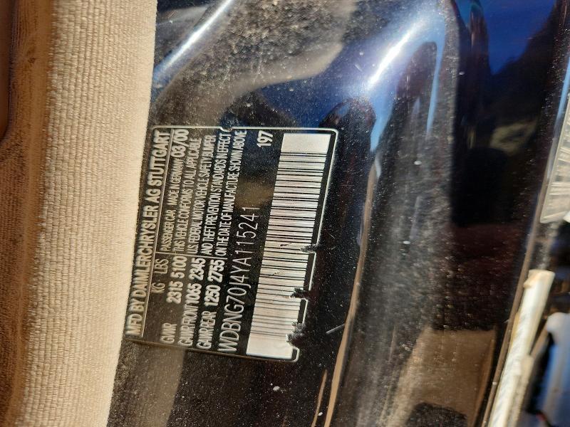 2000 Mercedes-Benz S 430