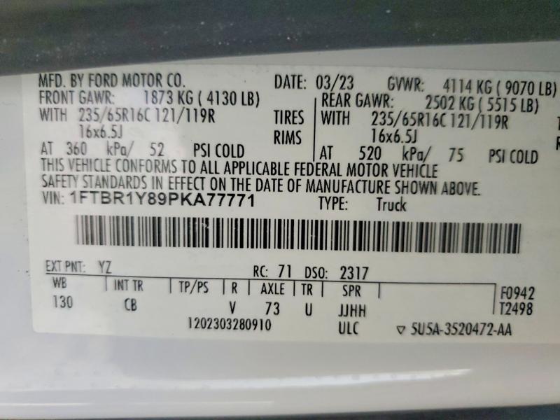 2023 Ford Transit T-250