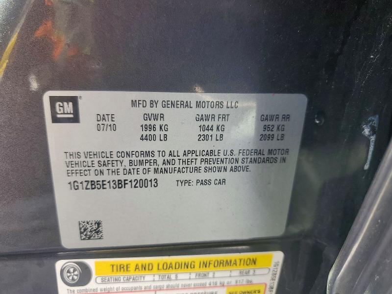 2011 Chev Malibu ls