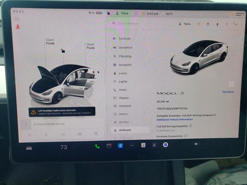 2022 Tesla Model 3