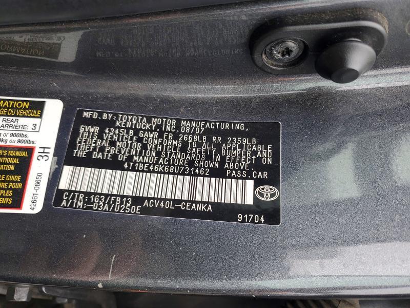 2008 Toyota Camry le