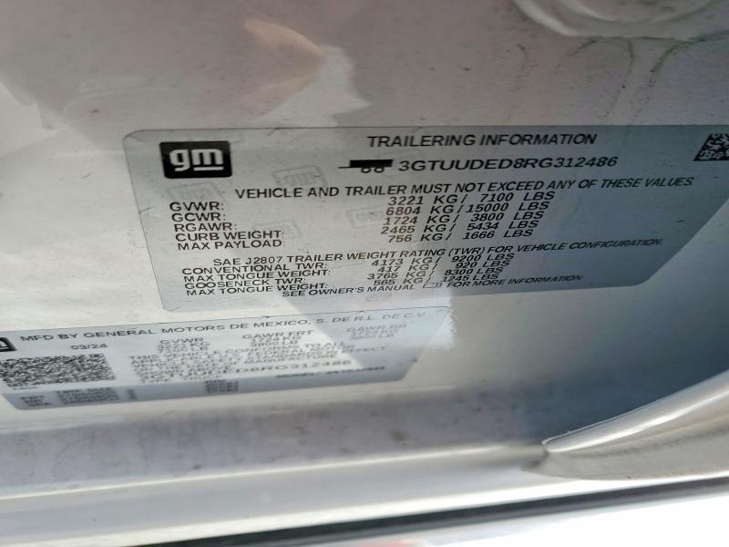 2024 GMC Sierra K1500 SLT