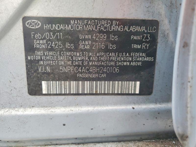 2011 Hyundai Sonata se