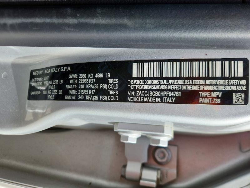 2017 Jeep Renegade Trailhawk